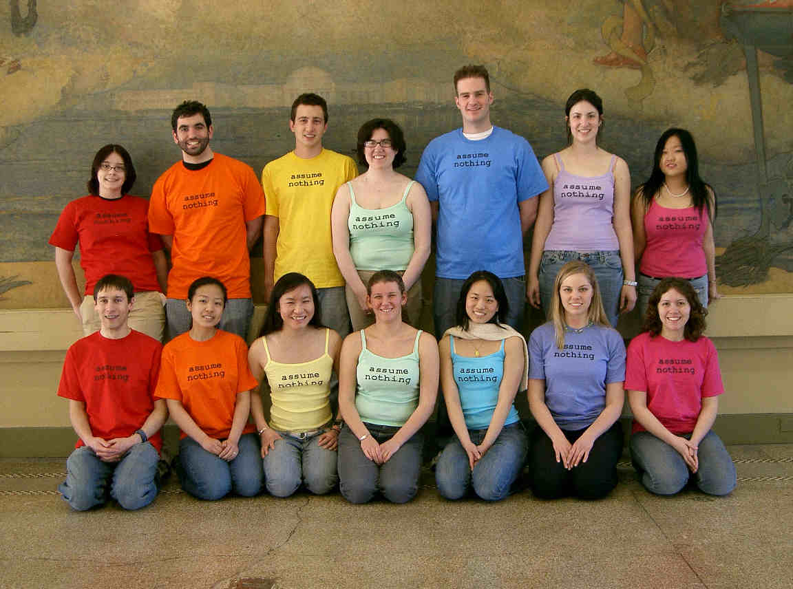 Photo of the allies@mit t-shirt campaign